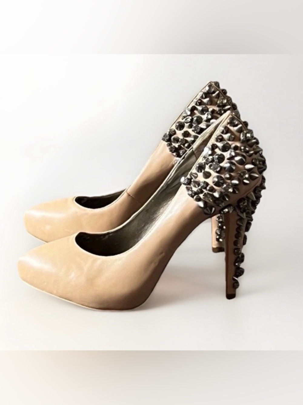 Sam Edelman LORISSA Leather Studded Heels